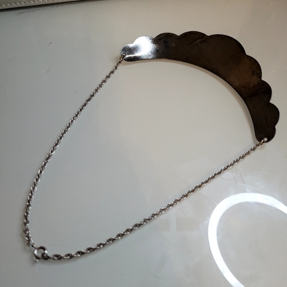 Montana-like Silver Necklace - Picture 2 of 6